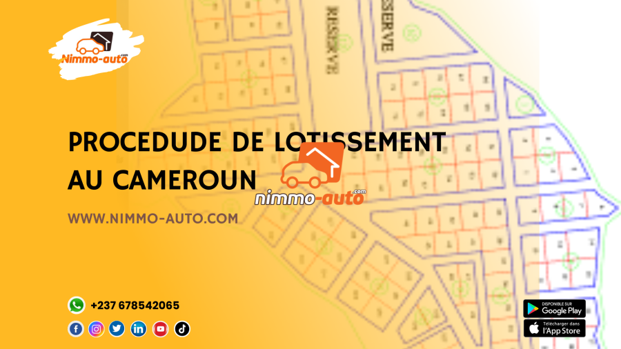 LA PROCEDURE DE LOTISSEMENT AU CAMEROUN
