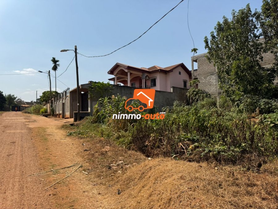 terrain bien placé à vendre à omnisport