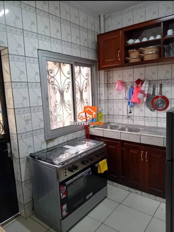 appartement meublé situé à odza