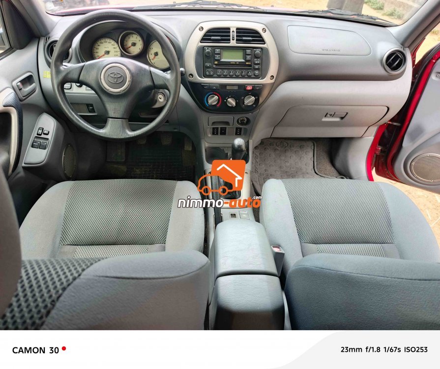 TOYOTA RAV4-4X4WD VERSION 2004-OCCASION D’ALLEMAGNE