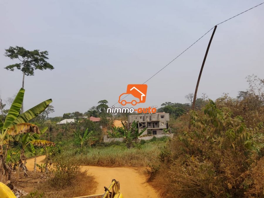 Terrain titré a vendre a Ebang  avant razel