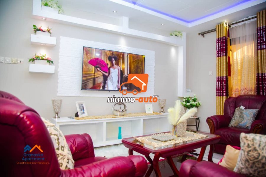 Appartement meublé à louer à Ndogbong Douala