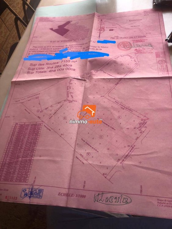bon terrain a un prix abordable au quartier nkobisson yaounde