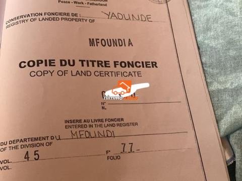 Terrain titré et bien placé à vendre à Nyom