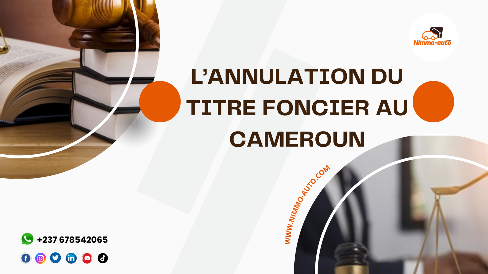 L’ANNULATION DU TITRE FONCIER AU CAMEROUN