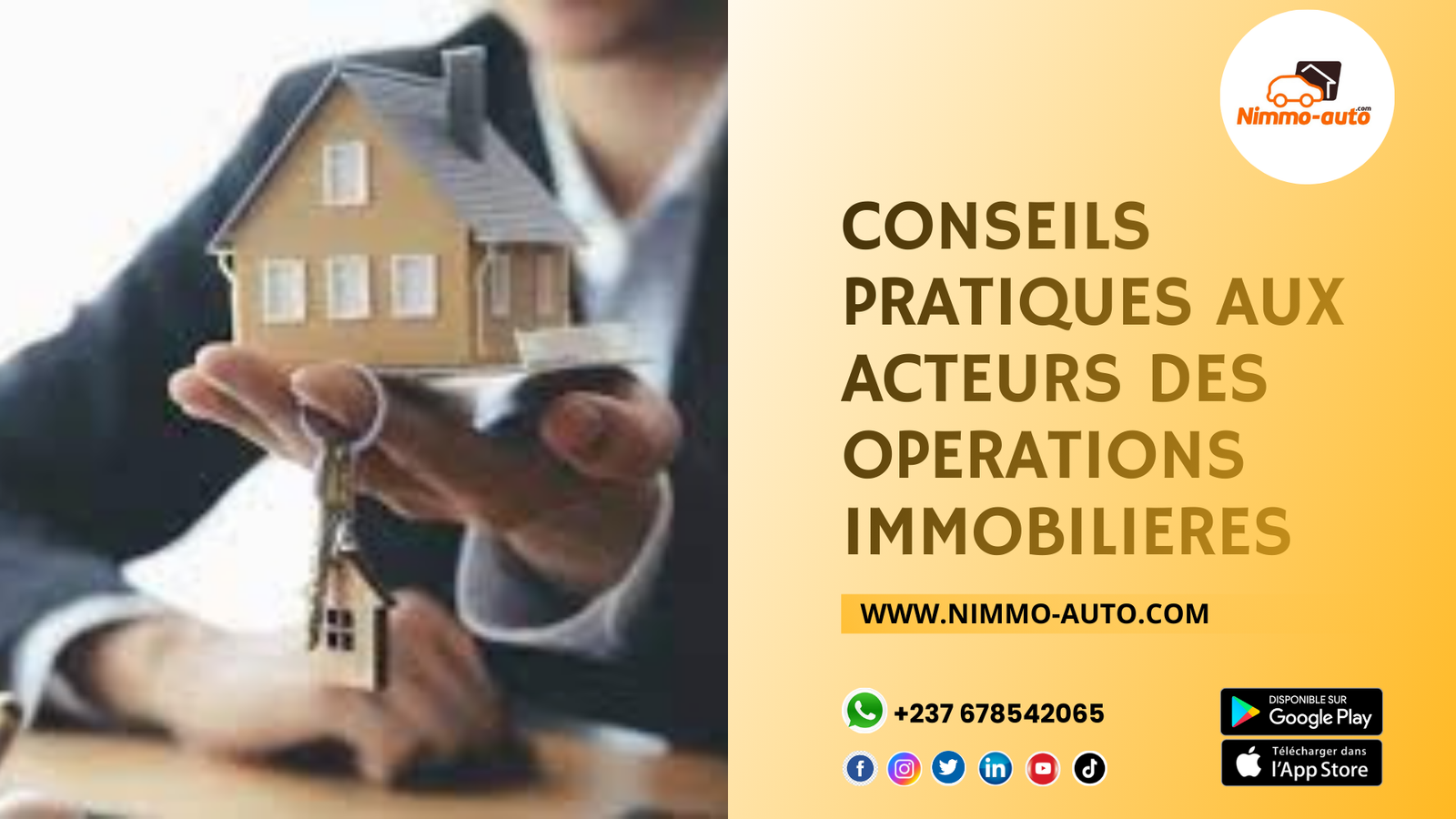 CONSEILS PRATIQUES AUX ACTEURS DES OPERATIONS IMMOBILIERES